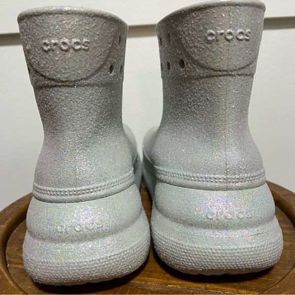 Crocs Classic Glitter Crush Rain Boots - Picture 3 of 6